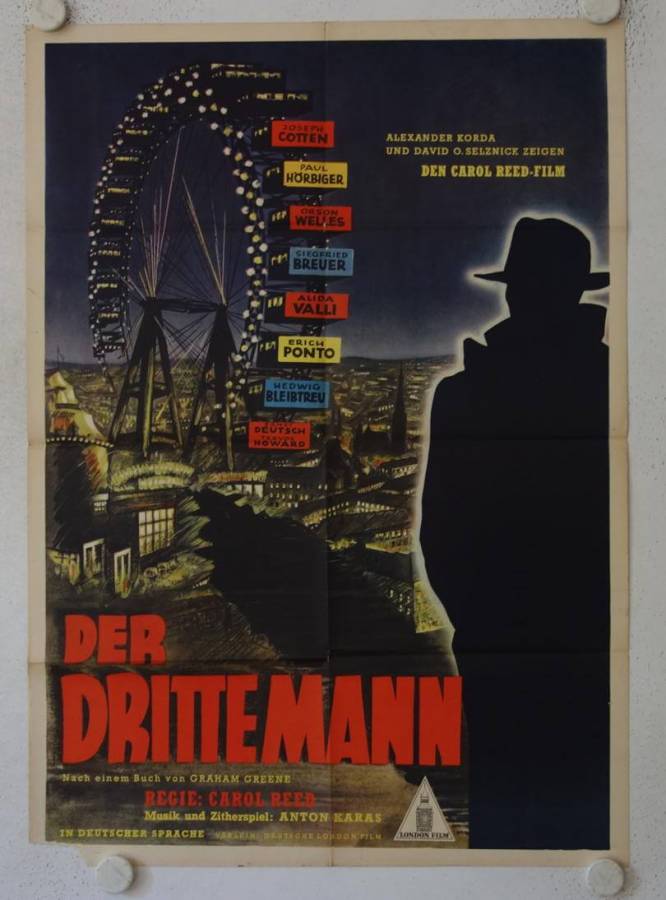 The Third Man original release german movie poster